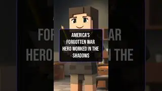 America&rsquo;s Forgotten War Hero Worked in the Shadows  #minecraft  #truestory  #history #shorts