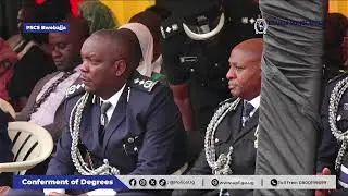 Conferment of Degrees to Senior Police Officers at Police Senior Command and Staff College Bwebajja