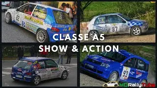 CLASSE A5 RALLY - ROVER MG | 106 RALLYE | FIAT PANDA | 205 RALLYE | SHOW & ACTION