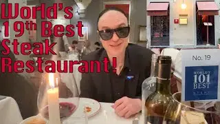 Dining at the 19th Best Steakhouse in the World! – Regina Bistecca, Florence