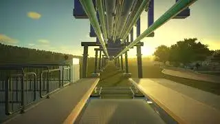 OMG Pulsar in planet coaster