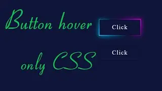 Button Hover Only CSS - Code Tutorials