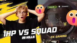 1HP VS SQUAD | DX GAMING | CALL OF DUTY
