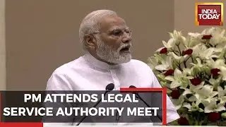 PM Modi Addresses Inaugural Session Of First All India District Legal Services Authorities Meet