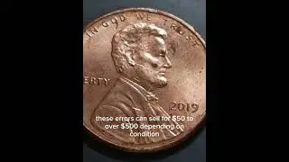 🇺🇸. 2019 Lincoln Penny Worth Money! Check Your Change!💰#2019Penny #LincolnPenny #RarePenny