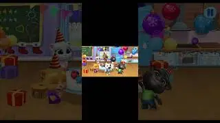 Tom Friends Birthday Moment #mytalkingtomfriends #talkingtom #tomjerrycookie #cookietookie #funny