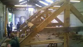 Norton Timber - Traditional Oak Framing - Shepherdswell Pt.1