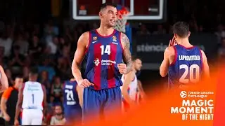 Magic Moment of the Night: Magic Moment: Willy powers through for a dunk!