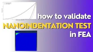 Nano-Indentation Test &ndash; Validation Through FEA