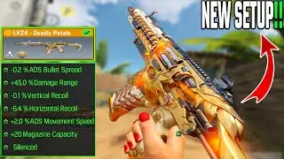 New LK24 Gunsmith is Cracked!! This LK24 Gunsmith Taking Over Cod Mobile Season 7