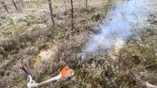 Cold Start X2 Stihl FS 460 C.