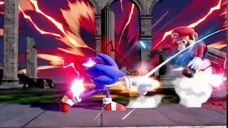 mario is punched into the metaverse