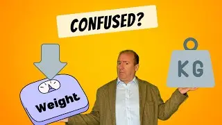 You MUST know the difference between MASS and WEIGHT #GCSEscience #gcsephysics #physics  #gravity