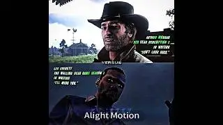 Arthur Morgan vs Lee Everett (In writing/character wise) | #rdr2 #twdg #arthurmorgan #leeeverett
