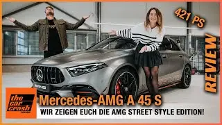 Mercedes AMG A 45 S im Test (2023) Wir zeigen euch die AMG Street Style Edition! Review | Facelift