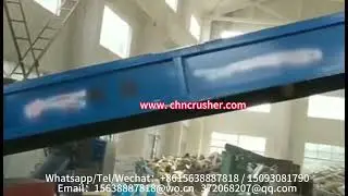 Plastic steel crushing, cleaning and bagging production line, cleaning and processing equipment