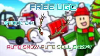 [SNEOW OFFLINE] Snow Collection Simulator! ❄️ Script - Auto collect snow Auto sell
