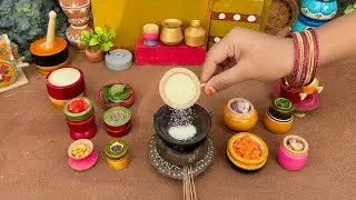 Mini Upma Recipe l Easy Upma Recipe l Miniature Cooking l