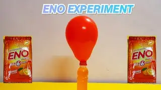 Eno Vs Water Science project | Eno Gas Balloon Science Project Experiments | Amazing ENO experiments