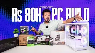 💸 Best Rs 80,000 Gaming & Editing PC Build | Ryzen 5 7500F and RTX 5060🔥