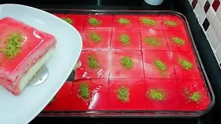 O KADAR HAFİF OLDU Kİ BİR DİLİM ASLA YETMEZ💯MEYVE SOSLU PASTA TARİFİ✅👉Duygu Mutfakta