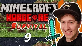 Minecraft HARDCORE (LIVESTREAM) CZ Lets play Gameplay Česky #9