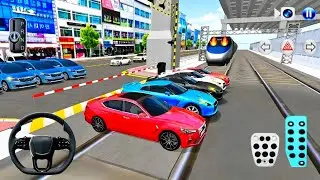 New Red Mercedes & All Super Cars 🏎️ vs Bullet Train 🚆 Extreme Crash Experiment 💥 | 3D Driving Class