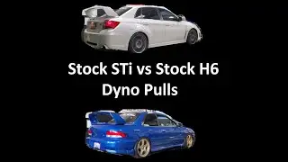 Subaru Engine Comparison - 6 Cylinder H6 vs STi