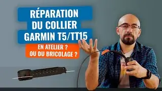 Comment remplacer le câble ruban (bande) sur l'antenne GPS des colliers Garmin Alpha T5/TT15/TT10