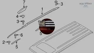 Ford Flex Roof Rack Rail