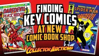 Finding Key Comics at a new Comic Book Shop: Ep. 260