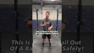 How To Bail Out Of A Heavy Back Squat. (Safely!)