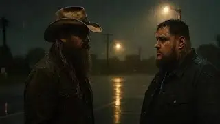 Chris Stapleton - Demons Get Loud When a Man&rsquo;s Tired ft Jelly Roll & Luke Comb(Official Music Video)