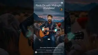 Midnight Wanderer anthemic rock Song By Popular Music Studio #Pop #Rock #Hip-hop/Rap#Country#shorts
