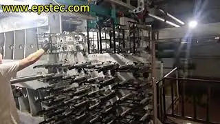 ICF block mold plastic insert side automation robot arm