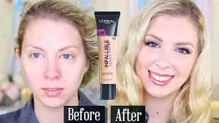 Loreal Infallible Total Cover Foundation First Impressions, Review, and Demo on Oily to Combo Skin