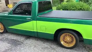 Green 1988 s10 called Doublemint DBLMNT, getting ready for Slamology 2021