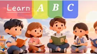 Colorful ABC Song | Learn the alphabets A- Z|Kids,Toddlers&Preschool learning video