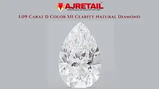 💎 1.09 Carat D Color SI1 Clarity Natural Diamond #naturaldiamonds #ajretail