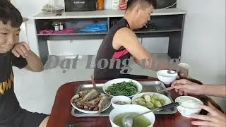 BỮA CƠM C&Ugrave;NG BA BỐ CON / ĐẠT LONG VLOGS
