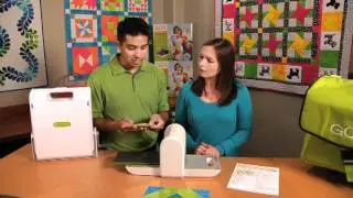 AccuQuilt GO! Signature Block Fabric Cutting Die