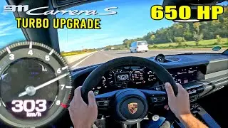 650HP Porsche 992 Carrera S @lceperformance // FASTER THAN A TURBO S!