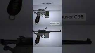 Mauser C96 (How it works) #cardboard #airsoft #guns #military #papergun