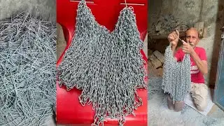 Diy Chain Crafting Process || Cow Chain Making Idea