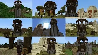 TOP 20 OUTPOST SEEDS for MINECRAFT BEDROCK EDITION! (Pocket Edition, Xbox One, Switch, W10)