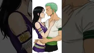 Niko robin and roronoa Zoro kissing 😚 #onepiece #zoro #nikorobin #otaku #animeedit #shorts