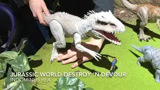 Toy Fair 2019: Mattel Jurassic World Destroy &lsquo;N Devour INDOMINUS REX