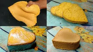Basic Mango Sponge Cake Recipe | Without Oven Mango Sponge Cake | Corner Cooks