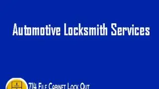 File Cabinet Lock Out Westminster, CA