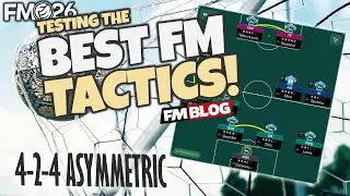 424 Асимметрия | Лучшая тактика FM26 | Футбольный менеджер 2026